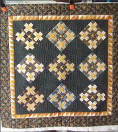 miniature quilt, how to quilt a miniature quilt on a longarm, Linda Rech