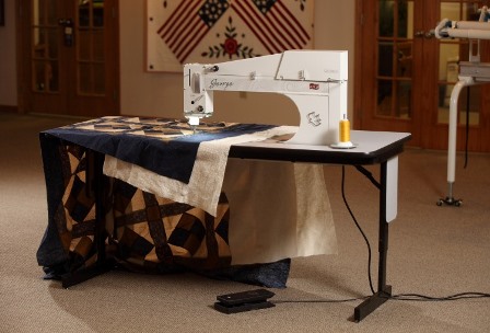 compare longarm quilting machines, Millennium, Lifetime Warranty, Quilt Glide, Quilt Path, Freedom, Lucey, Lenni, George, find and APQS dealer, APQS, longarm quilting