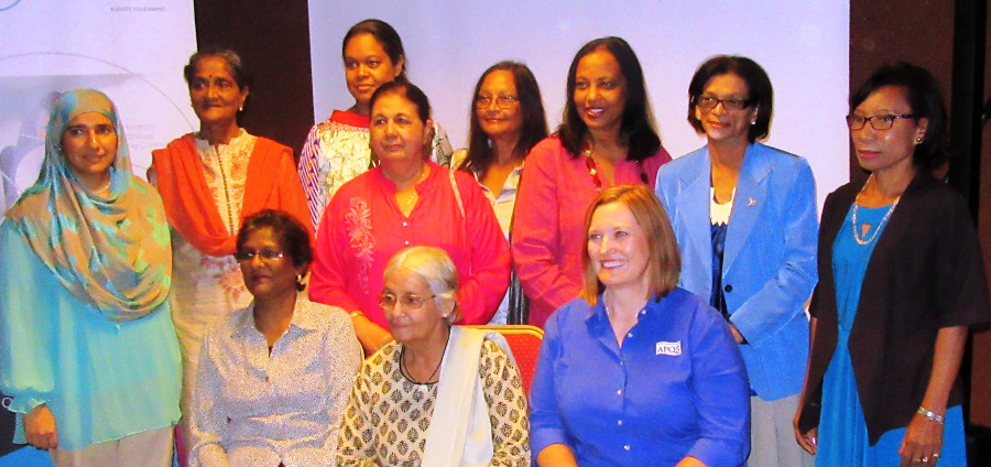 Magic Fingers Association, apqs, longarm quilting, dawn cavanaugh, mauritius, Sadhana Ramanjooloo, Mauritius National Women Entrepreneur Council, Ghislaine Bernon