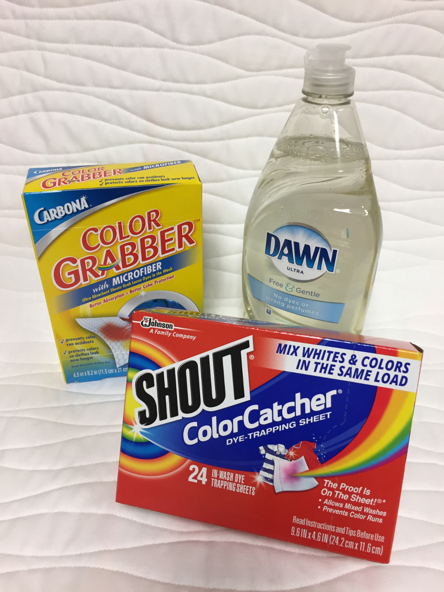 Quilting Tip of the Day: Dawn dishwashing soap is great to wash