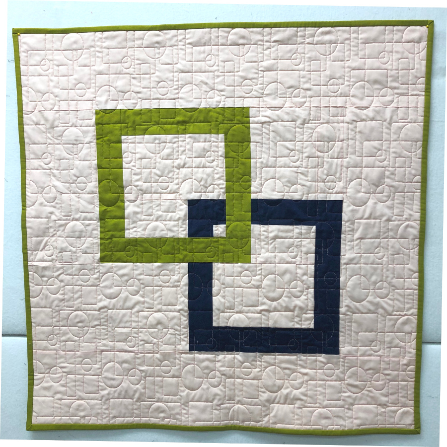 Interlocking Squares Quilt Pattern