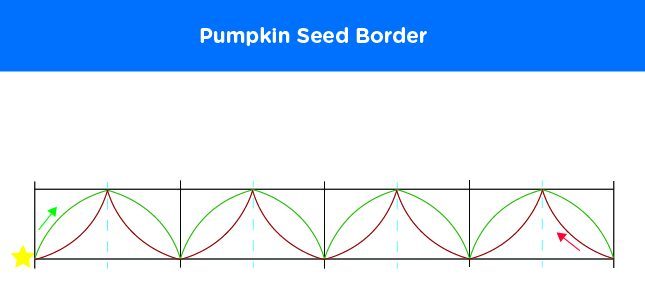Pumpkin Seed Border Design