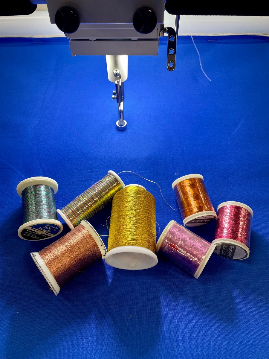 5 tips for stitching with metallic threads - Gathered