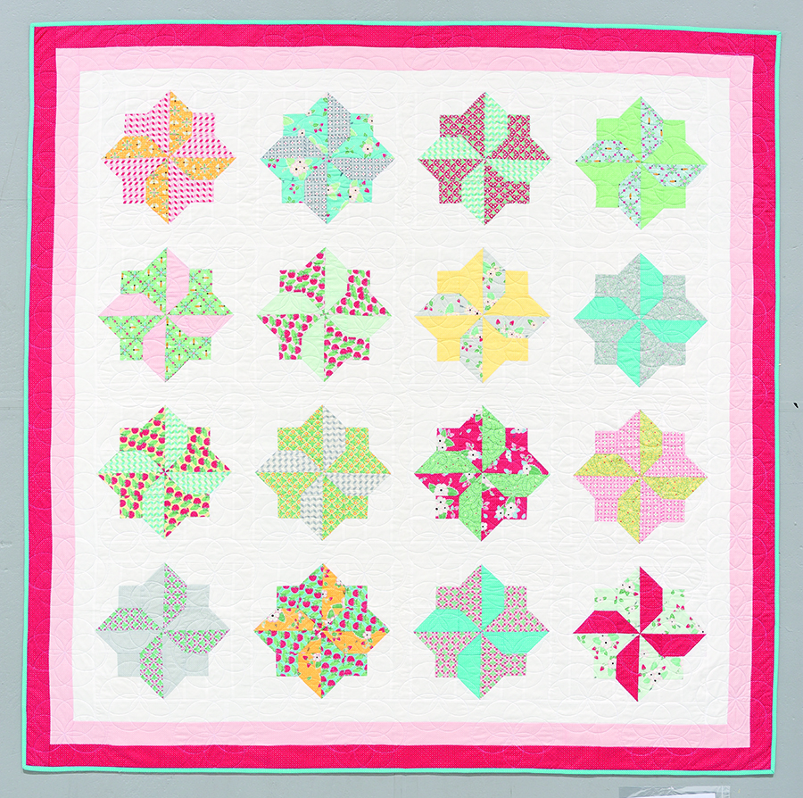 Full image of Spin quilt pattern