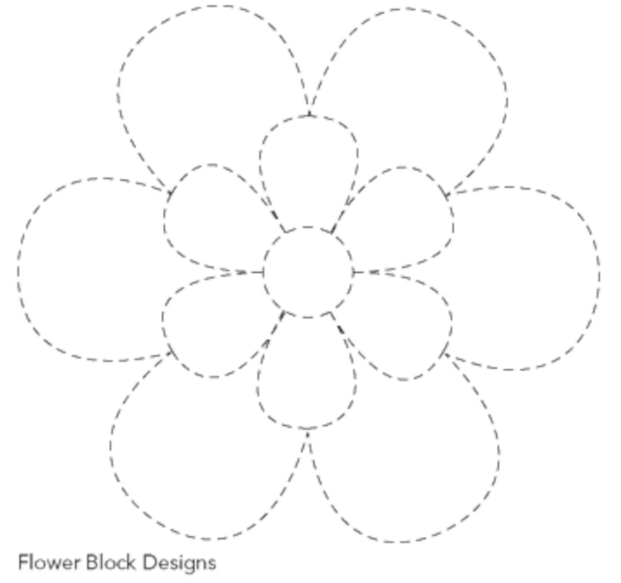 Flower block design