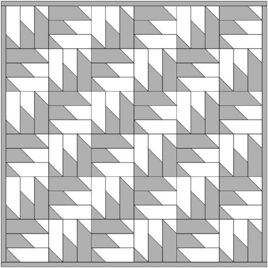 Quick Quilt Top – Delectable Mountains: Help us pick a design layout - Arrows - Jagged