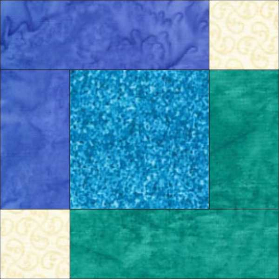 Achieving color illusion in longarm quilting – Part 1: Transparency - Analogous