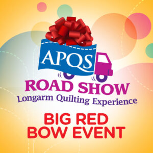 APQS Road Show Red Bow
