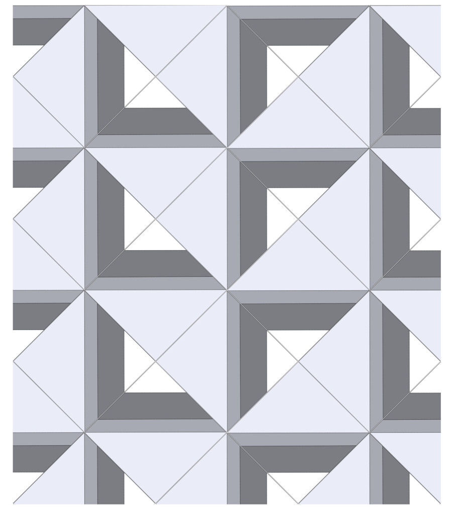 Quick Quilt Tops - Half Square Triangle Block: Help us pick a pattern - which way pattern